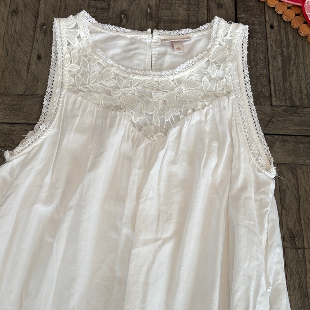 Knox Rose White Lace Detail Dress